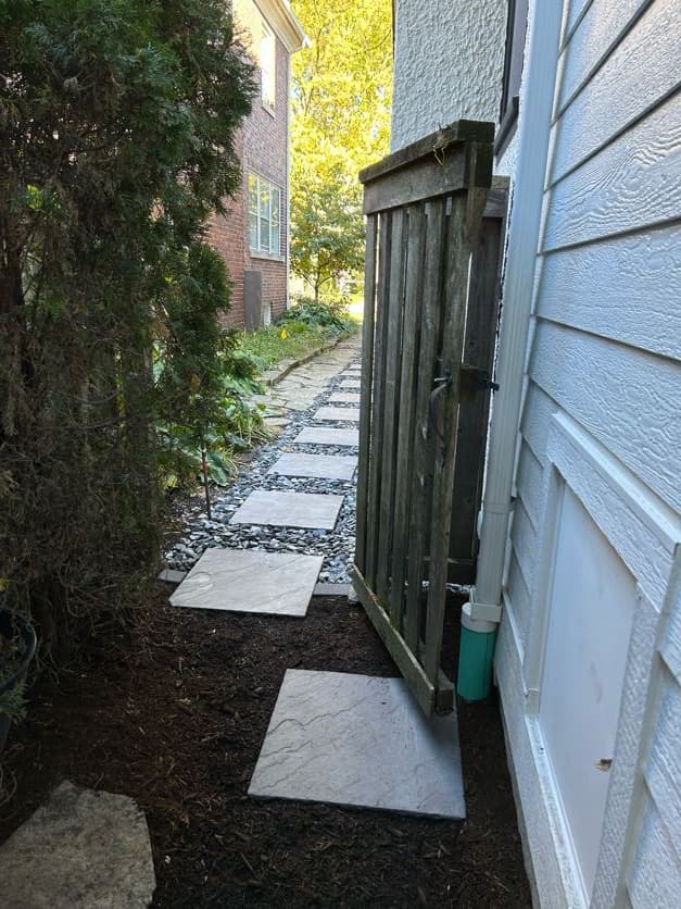 Hardscaping vs softscaping balance for River Forest IL historic properties