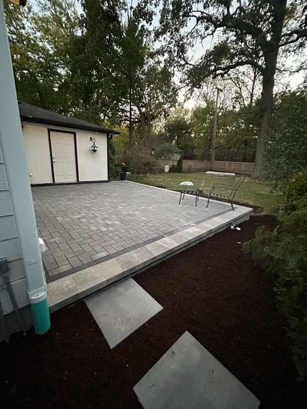 Paver Patios example 1